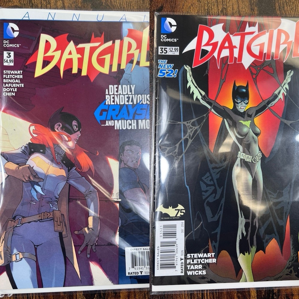 Lot Of 2 Batgirl Annual #3 And 35 VF 2015 New 52